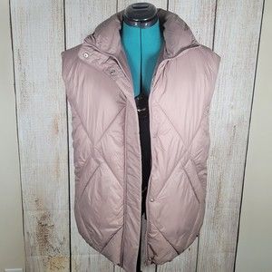 EUC Abercrombie Women's Oversized Fit Quilted Puffer Vest Size XS